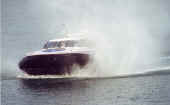 Hovercraft in action